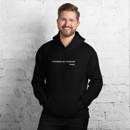 „Powered by Fandom“ Unisex Kapuzenpullover