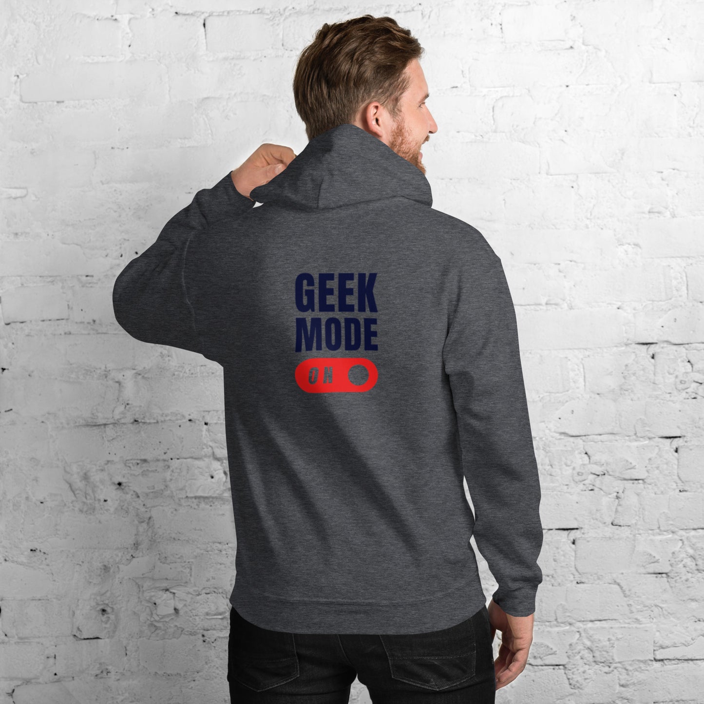 Geek Mode ON Unisex Kapuzenpullover