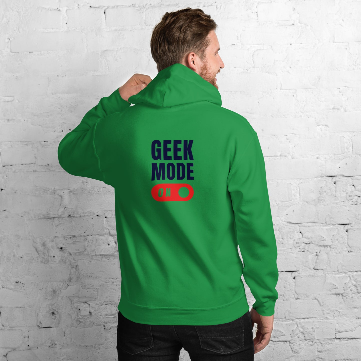 Geek Mode ON Unisex Kapuzenpullover