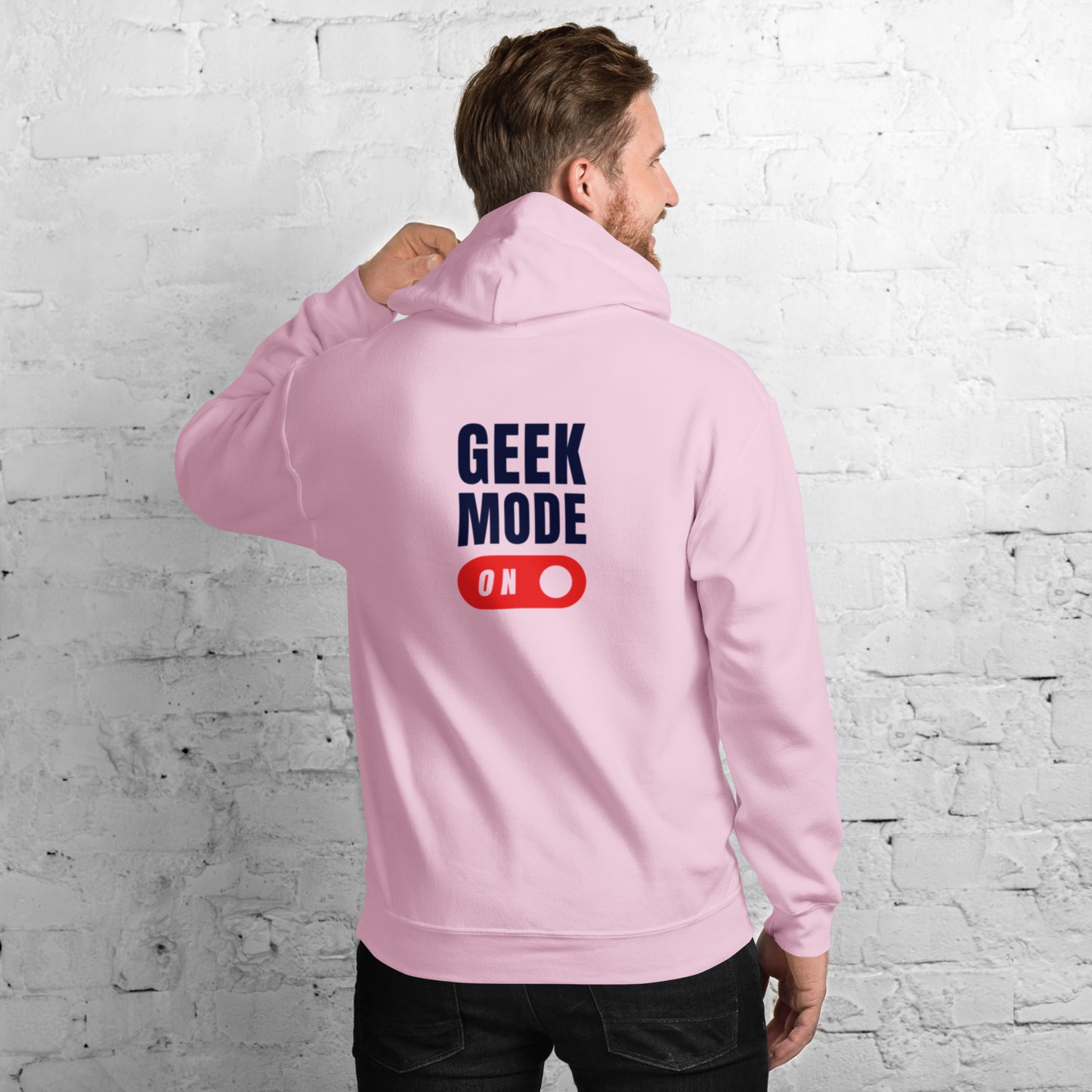 Geek Mode ON Unisex Kapuzenpullover