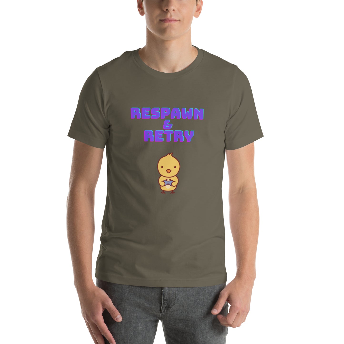 Respawn & Retry Camiseta de manga corta unisex - Fanatic Craft